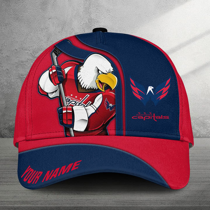 LIMITED EDITION - NEW CUSTOMIZED NHL10 WCP WASHINGTON CAPITALS CLASSIC CAP
