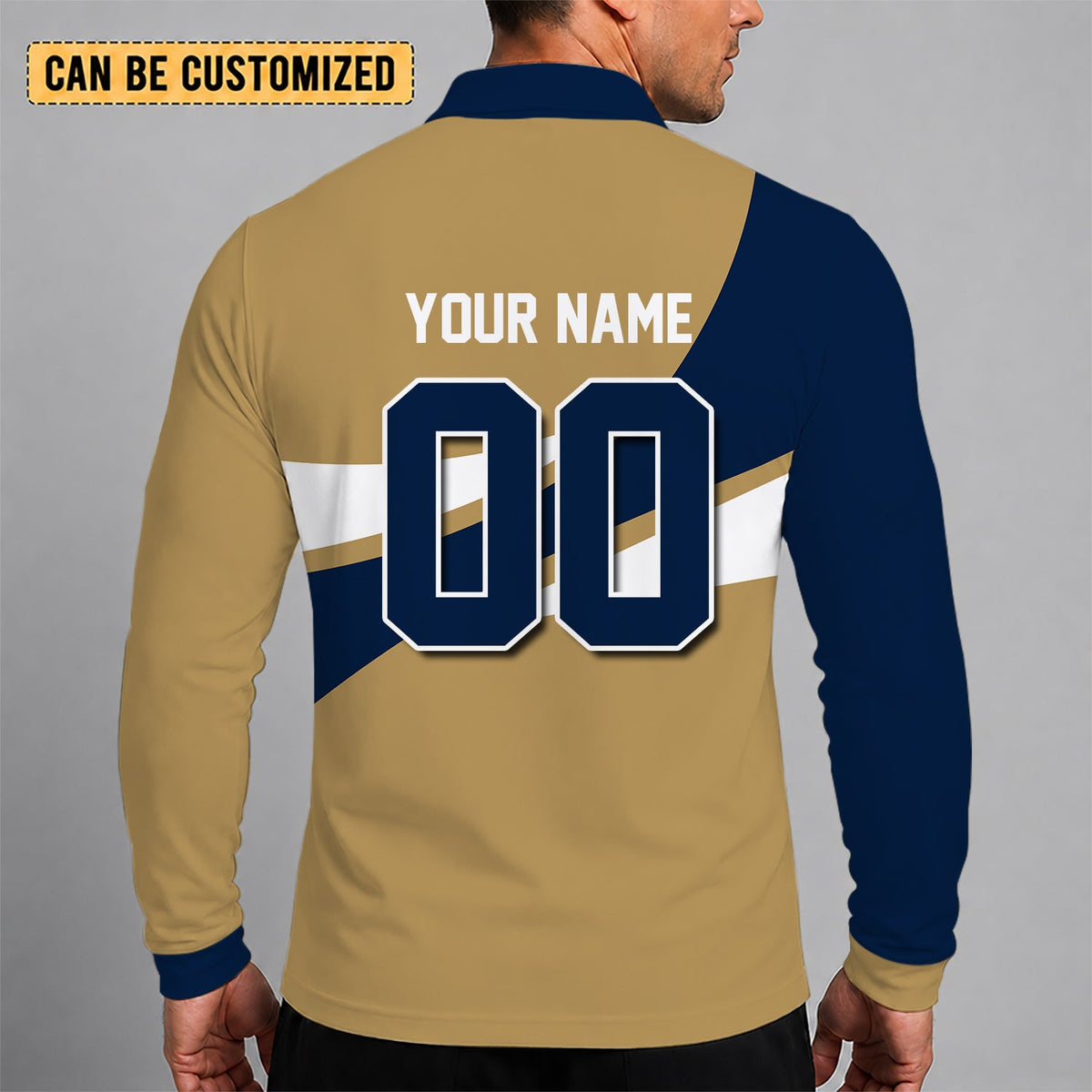 [SUPER SALE] NEW CUSTOMIZED NHL01 FPT FLORIDA PANTHERS MEN LONG SLEEVE POLO