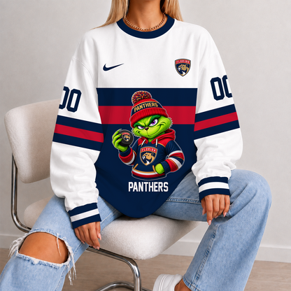 [SUPER SALE] NEW CUSTOMIZED NHL01 FPT FLORIDA PANTHERS UNISEX SWEATSHIRT