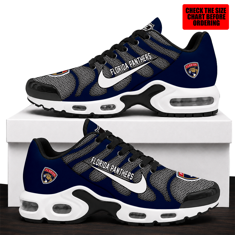 [SUPER SALE] NEW CUSTOMIZED NHL01 FPT FLORIDA PANTHERS AIR MAX PLUS SNEAKERS