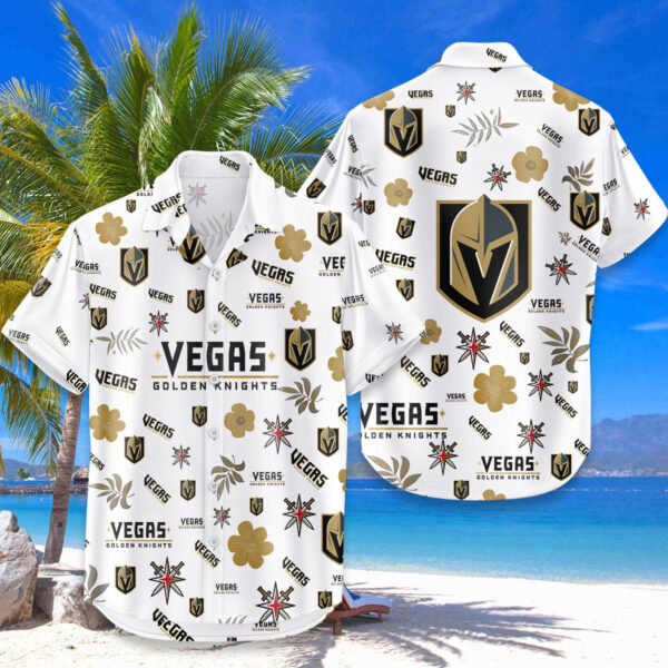 [SUPER SALE ]  NEW CUSTOMIZED NHL04 VGK VEGAS GOLDEN KNIGHTS UNISEX HAWAIIAN SHIRT