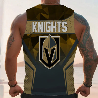 LIMITED EDITION - NEW CUSTOMIZED NHL04 VG KNIGHTS UNISEX TANK TOP