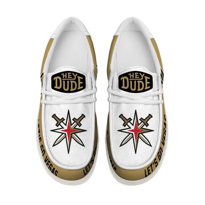[SUPER SALE ] NEW CUSTOMIZED NHL04 VGK VEGAS GOLDEN KNIGHTS LOAFER SHOES