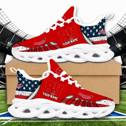 [FAN FAVORITE] NEW CUSTOMIZED NCAA MFF05 BUT BOSTON UNIVERSITY TERRIERS UNISEX CLUNKY SNEAKERS