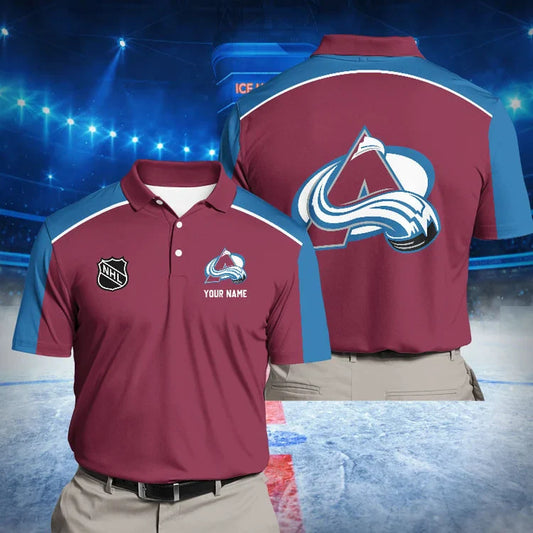 LIMITED EDITION - NEW CUSTOMIZED NHL05 CL AVALANCHE UNISEX T-SHIRT, POLO, HOODIE & SWEASHIRTS