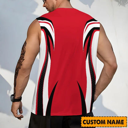 LIMITED EDITION - NEW CUSTOMIZED NHL06 NJD NEW JERSEY DEVILS TANK TOP & GYM SHIRT