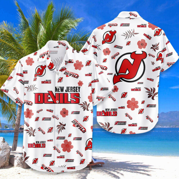 [SUPER SALE ]  NEW CUSTOMIZED NHL06 NJD NEW JERSEY DEVILS UNISEX HAWAIIAN SHIRT