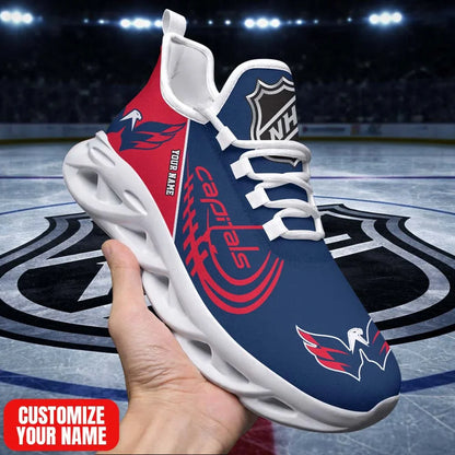 LIMITED EDITION - NEW CUSTOMIZED NHL10 WCP WS CAPITALS PREMIUM CLUNKY SNEAKERS