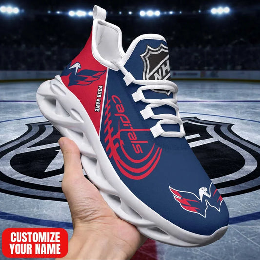 LIMITED EDITION - NEW CUSTOMIZED NHL10 WCP WS CAPITALS PREMIUM CLUNKY SNEAKERS