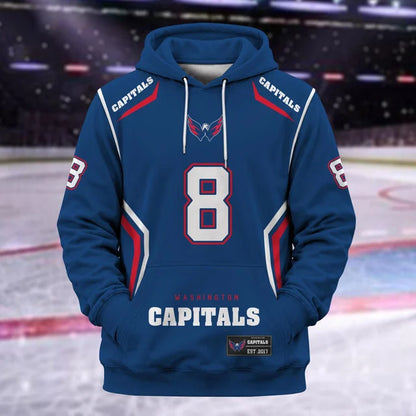 [SUPER SALE] NEW CUSTOMIZED NHL10 WCP WASHINGTON CAPITALS T-SHIRT, HOODIE, ZIP HOODIE