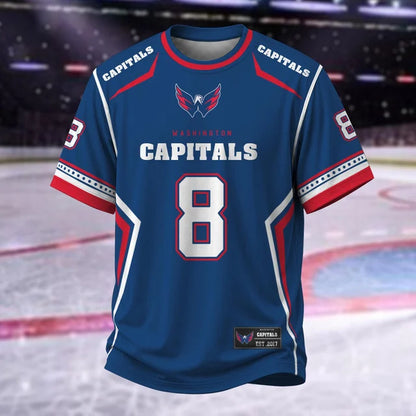 [SUPER SALE] NEW CUSTOMIZED NHL10 WCP WASHINGTON CAPITALS T-SHIRT, HOODIE, ZIP HOODIE