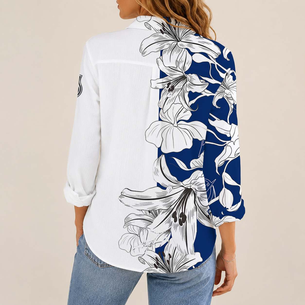 [SUPER SALE] NEW CUSTOMIZED NHL12 TPL TAMPA BAY LIGHTNING WOMEN CASUAL SHIRT