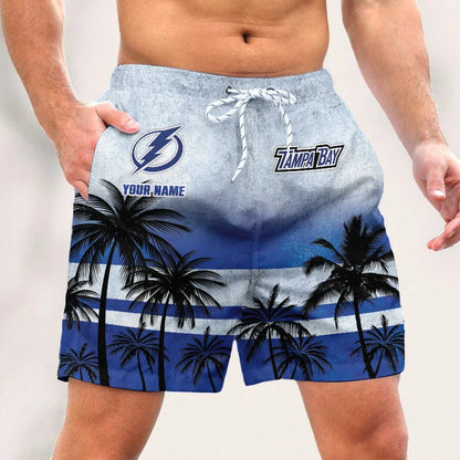 LIMITED EDITION - NEW PREMIUM NHL12 TB LIGHTNING SHORT PANTS
