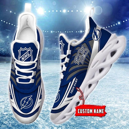 [SUPER SALE] NEW CUSTOMIZED NHL12 TPL TAMPA BAY LIGHTNING CLUNKY SNEAKERS