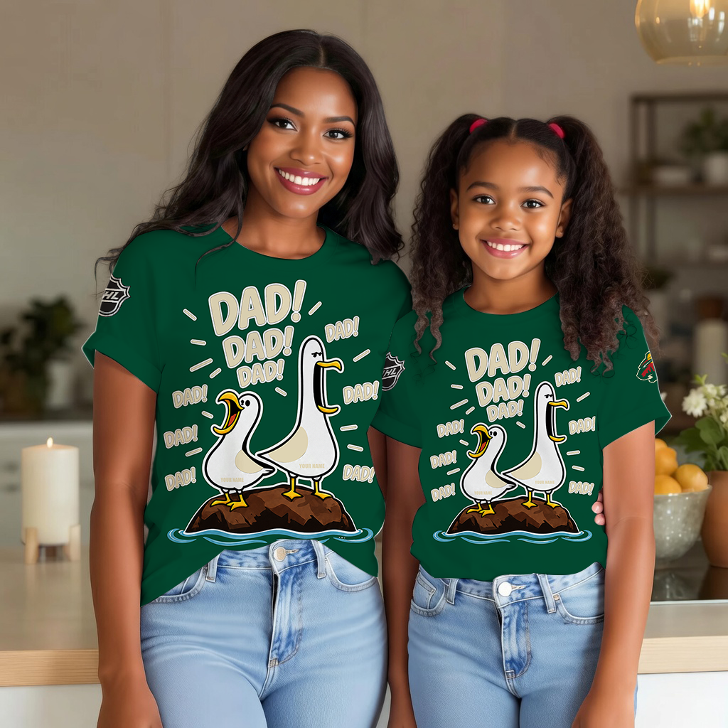 [FATHER'S DAY] NEW CUSTOMIZED NHL13 MNW MINNESOTA WILD T-SHIRT, SWEATSHIRT, HOODIE & ZIP HOODIE