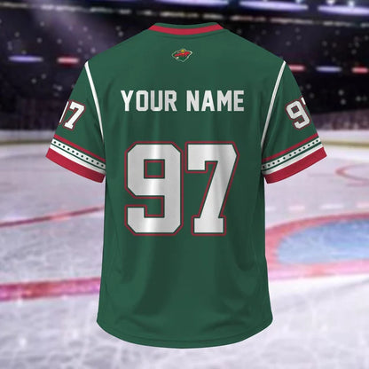 [SUPER SALE] NEW CUSTOMIZED NHL13 MNW MINNESOTA WILD T-SHIRT, HOODIE, ZIP HOODIE