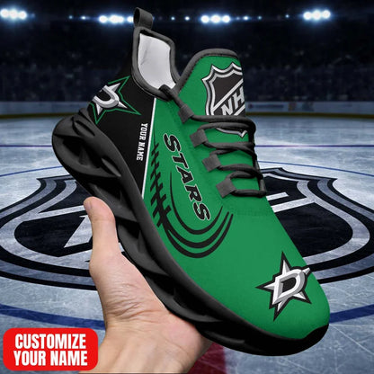 LIMITED EDITION - NEW CUSTOMIZED NHL15 DLS DL STARS PREMIUM CLUNKY SNEAKERS