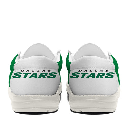 [SUPER SALE ] NEW CUSTOMIZED NHL15 DLS DALLAS STARS LOAFER SHOES