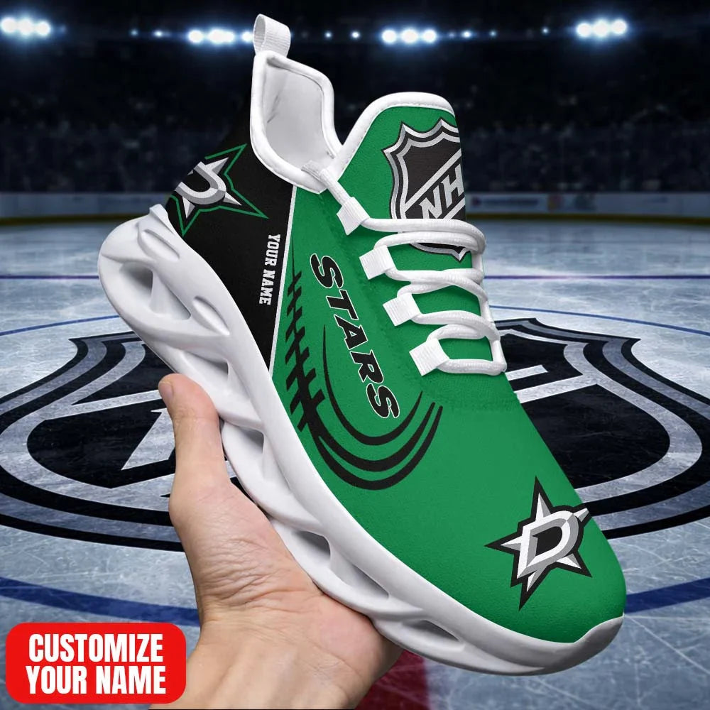LIMITED EDITION - NEW CUSTOMIZED NHL15 DLS DL STARS PREMIUM CLUNKY SNEAKERS