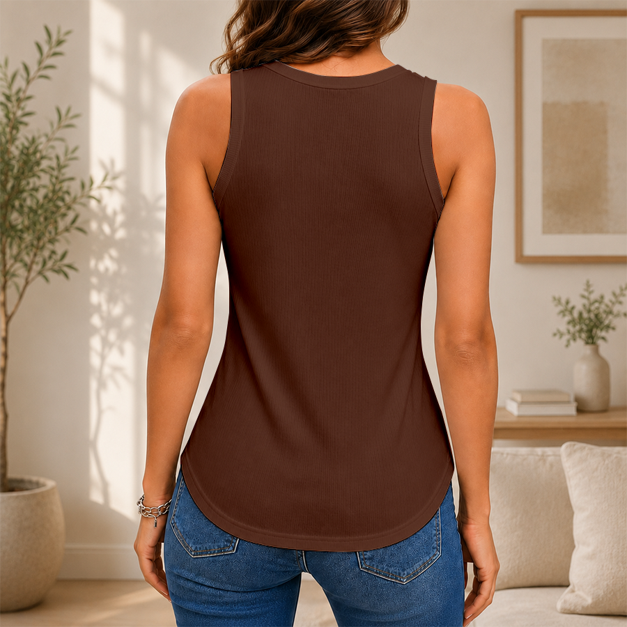 [FAN FAVORITE] NEW CUSTOMIZED NCAA MFF15 WMB WESTERN MICHIGAN BRONCOS WOMEN'S V-NECK TANK TOP