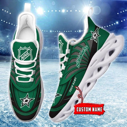 [SUPER SALE] NEW CUSTOMIZED NHL15 DLS DALLAS STARS CLUNKY SNEAKERS