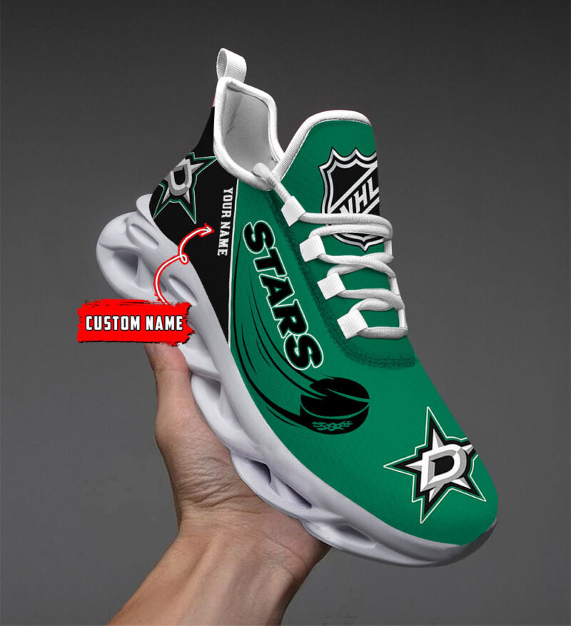 [SUPER SALE] NEW CUSTOMIZED NHL15 DLS DALLAS STARS CLUNKY SNEAKERS