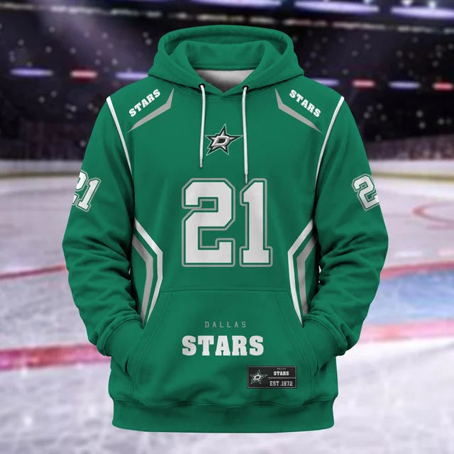 [SUPER SALE] NEW CUSTOMIZED NHL15 DLS DALLAS STARS T-SHIRT, HOODIE, ZIP HOODIE