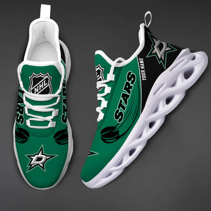 [SUPER SALE] NEW CUSTOMIZED NHL15 DLS DALLAS STARS CLUNKY SNEAKERS
