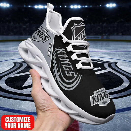 LIMITED EDITION - NEW CUSTOMIZED NHL16 LAK LA KINGS PREMIUM CLUNKY SNEAKERS