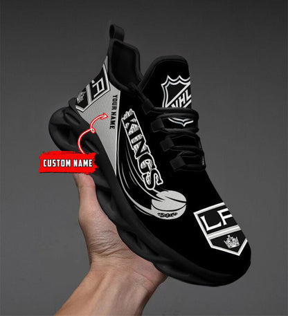 [SUPER SALE] NEW CUSTOMIZED NHL16 LAK LOS ANGELES KINGS CLUNKY SNEAKERS