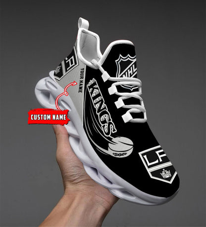 [SUPER SALE] NEW CUSTOMIZED NHL16 LAK LOS ANGELES KINGS CLUNKY SNEAKERS