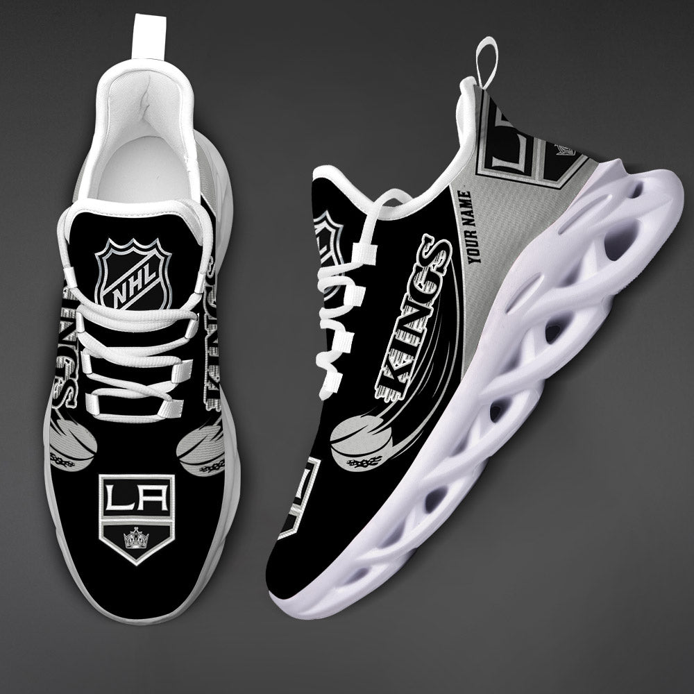 [SUPER SALE] NEW CUSTOMIZED NHL16 LAK LOS ANGELES KINGS CLUNKY SNEAKERS