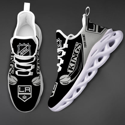 [SUPER SALE] NEW CUSTOMIZED NHL16 LAK LOS ANGELES KINGS CLUNKY SNEAKERS