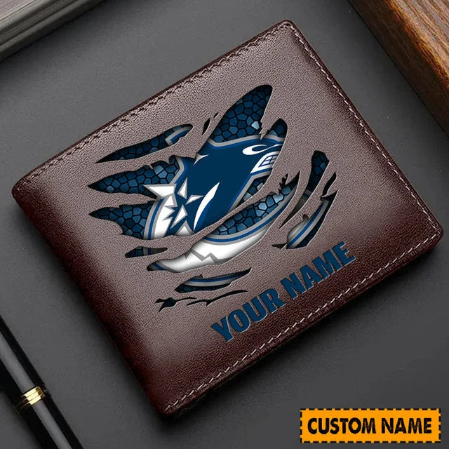 [SUPER SALE] NEW CUSTOMIZED NHL19 VCC VANCOUVER CANUCKS LEATHER WALLET