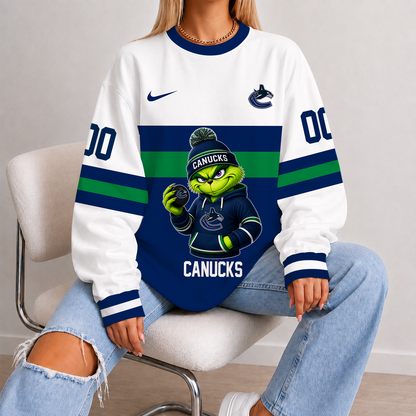 [SUPER SALE] NEW CUSTOMIZED NHL19 VCC VANCOUVER CANUCKS UNISEX SWEATSHIRT