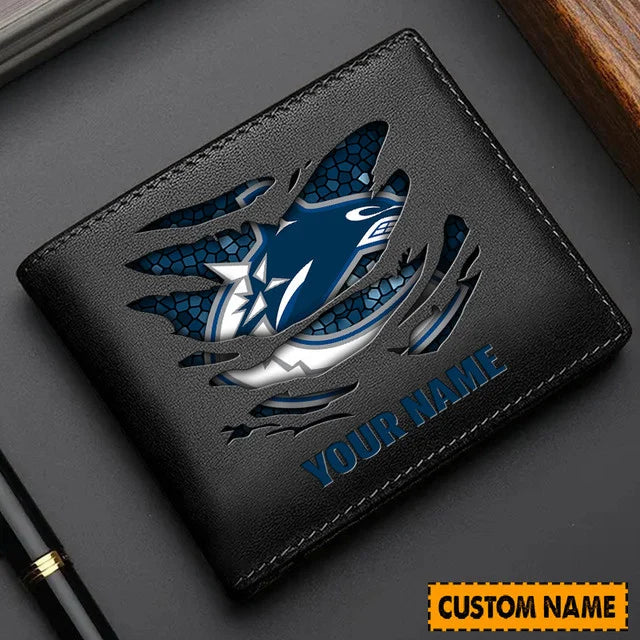 [SUPER SALE] NEW CUSTOMIZED NHL19 VCC VANCOUVER CANUCKS LEATHER WALLET