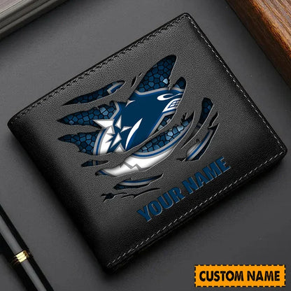 [SUPER SALE] NEW CUSTOMIZED NHL19 VCC VANCOUVER CANUCKS LEATHER WALLET