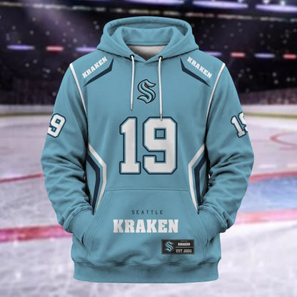 [SUPER SALE] NEW CUSTOMIZED NHL20 STK SEATTLE KRAKEN T-SHIRT, HOODIE, ZIP HOODIE