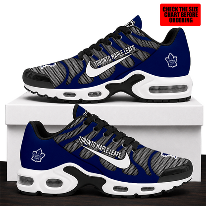 [SUPER SALE] NEW CUSTOMIZED NHL23 TML TORONTO MAPLE LEAFS AIR MAX PLUS SNEAKERS