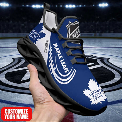 LIMITED EDITION - NEW CUSTOMIZED NHL23 TML TM LEAFS PREMIUM CLUNKY SNEAKERS