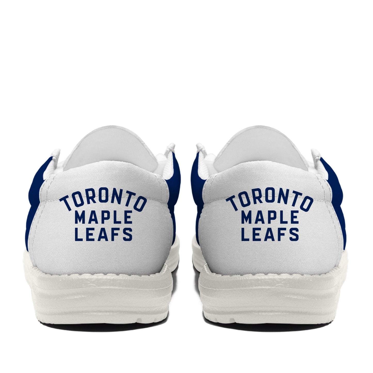 [SUPER SALE ] NEW CUSTOMIZED NHL23 TML TORONTO MAPLE LEAFS LOAFER SHOES