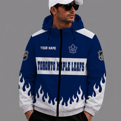 [SUPER SALE] NEW CUSTOMIZED NHL23 TML TORONTO MAPLE LEAFS WINDBREAKER JACKET