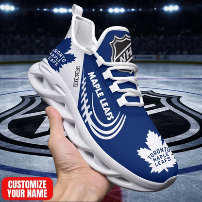 LIMITED EDITION - NEW CUSTOMIZED NHL23 TML TM LEAFS PREMIUM CLUNKY SNEAKERS