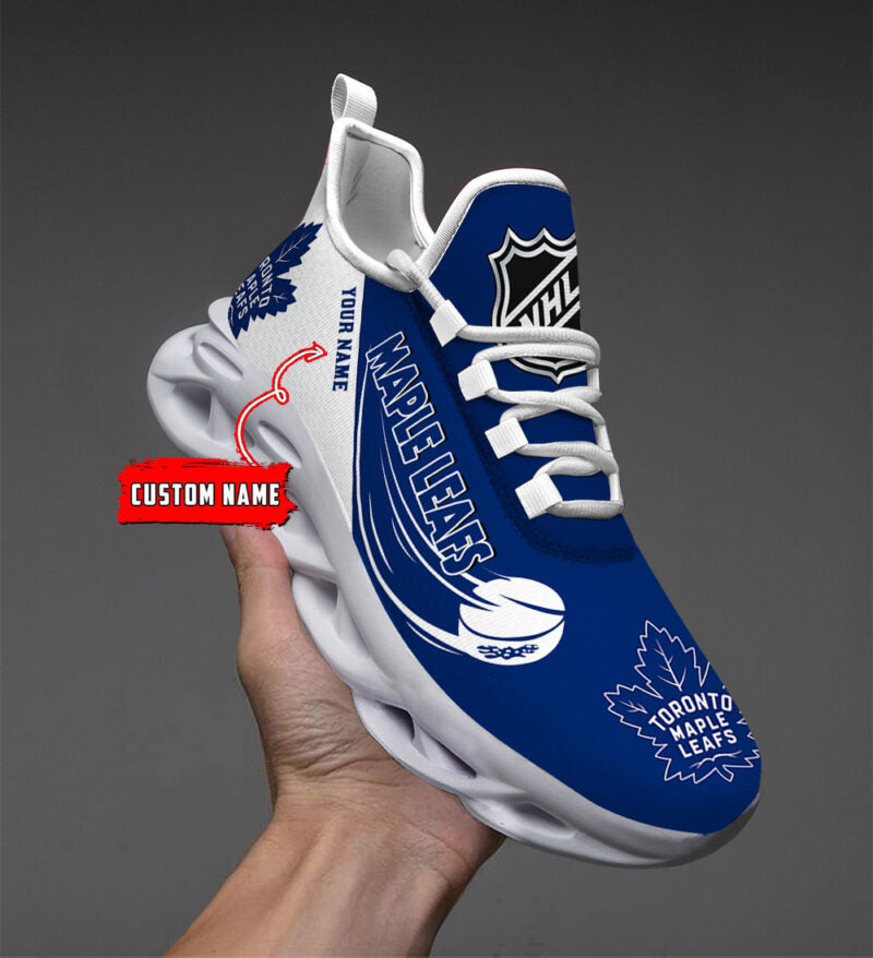 [SUPER SALE] NEW CUSTOMIZED NHL23 TML TORONTO MAPLE LEAFS CLUNKY SNEAKERS