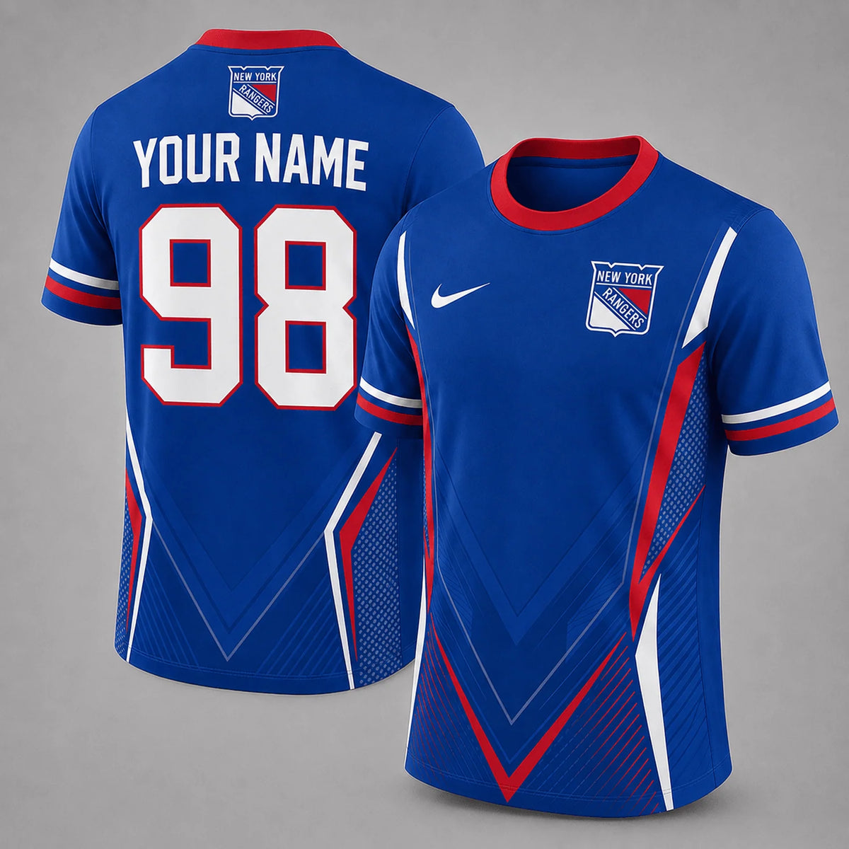 [SUPER SALE] NEW CUSTOMIZED NHL24 NYR NEW YORK RANGERS T-SHIRT, HOODIE, ZIP HOODIE