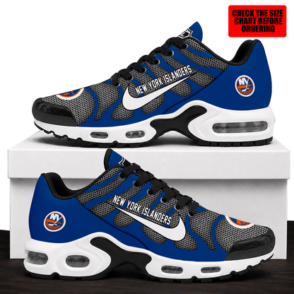 [SUPER SALE] NEW CUSTOMIZED NHL25 NYI NEW YORK ISLANDERS AIR MAX PLUS SNEAKERS