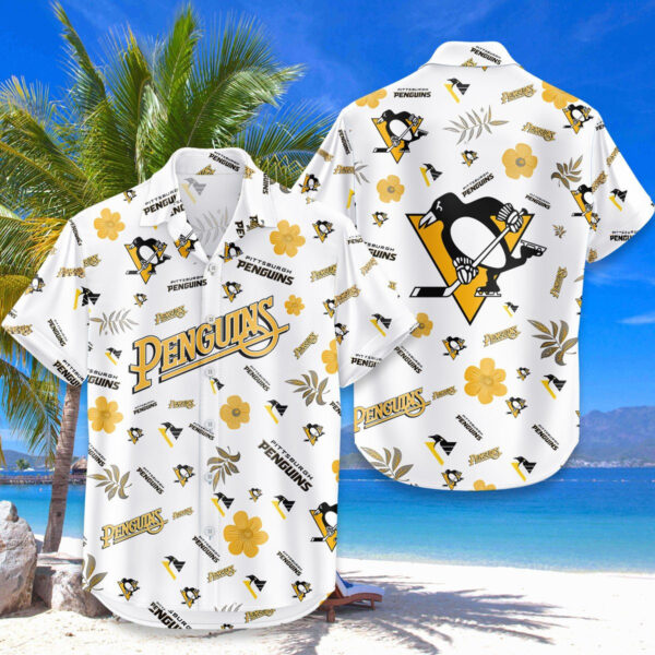 [SUPER SALE ]  NEW CUSTOMIZED NHL26 PBP PITTSBURGH PENGUINS UNISEX HAWAIIAN SHIRT