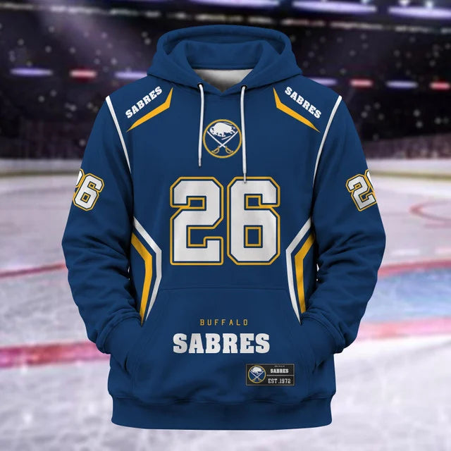 [SUPER SALE] NEW CUSTOMIZED NHL28 BFS BUFFALO SABRES T-SHIRT, HOODIE, ZIP HOODIE