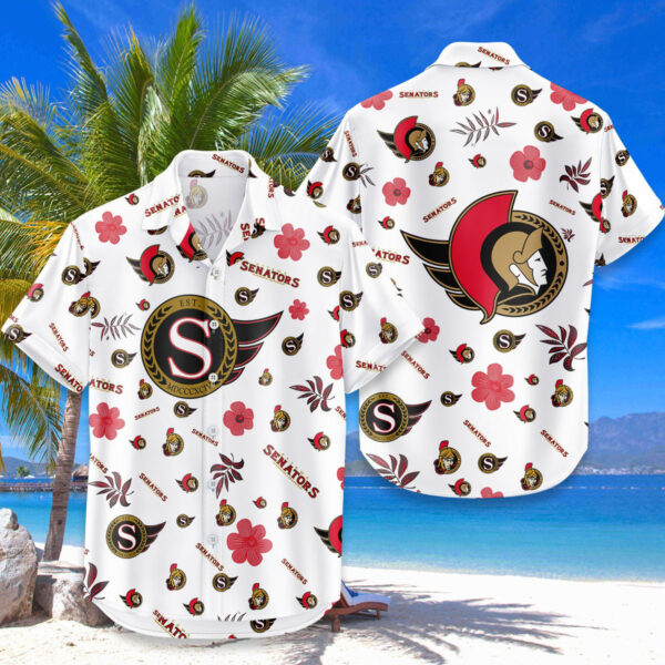 [SUPER SALE ]  NEW CUSTOMIZED NHL29 OSN OTTAWA SENATORS UNISEX HAWAIIAN SHIRT