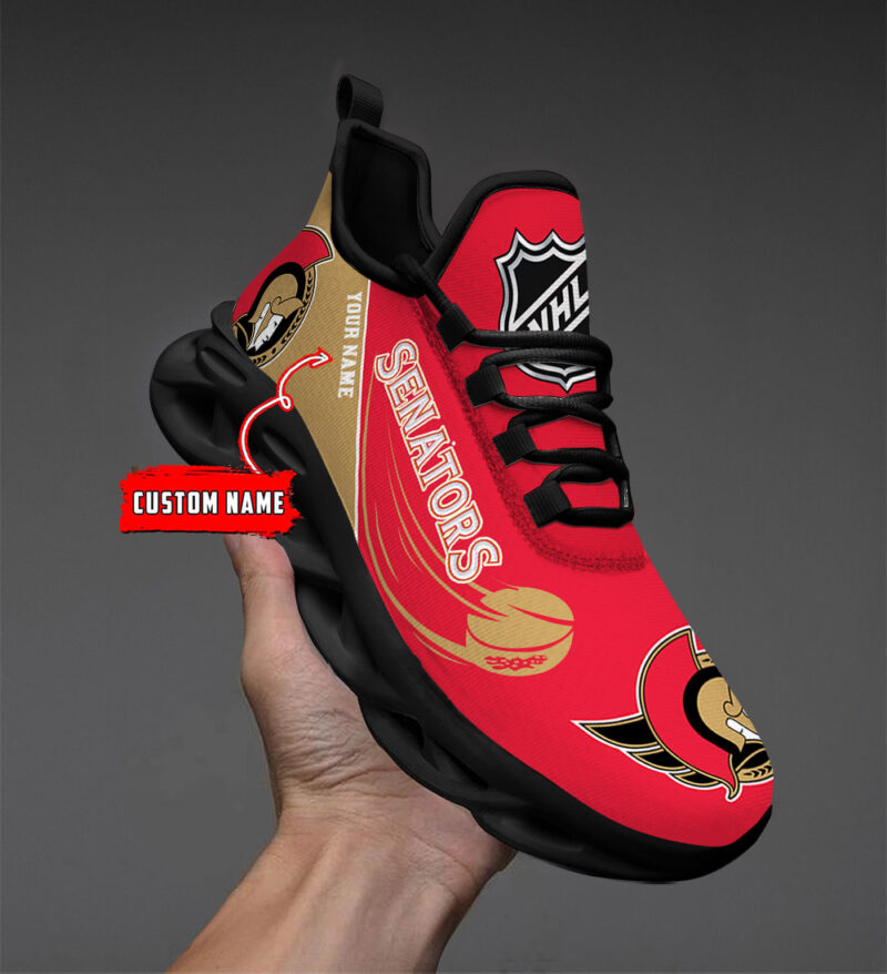 [SUPER SALE] NEW CUSTOMIZED NHL29 OSN OTTAWA SENATORS CLUNKY SNEAKERS